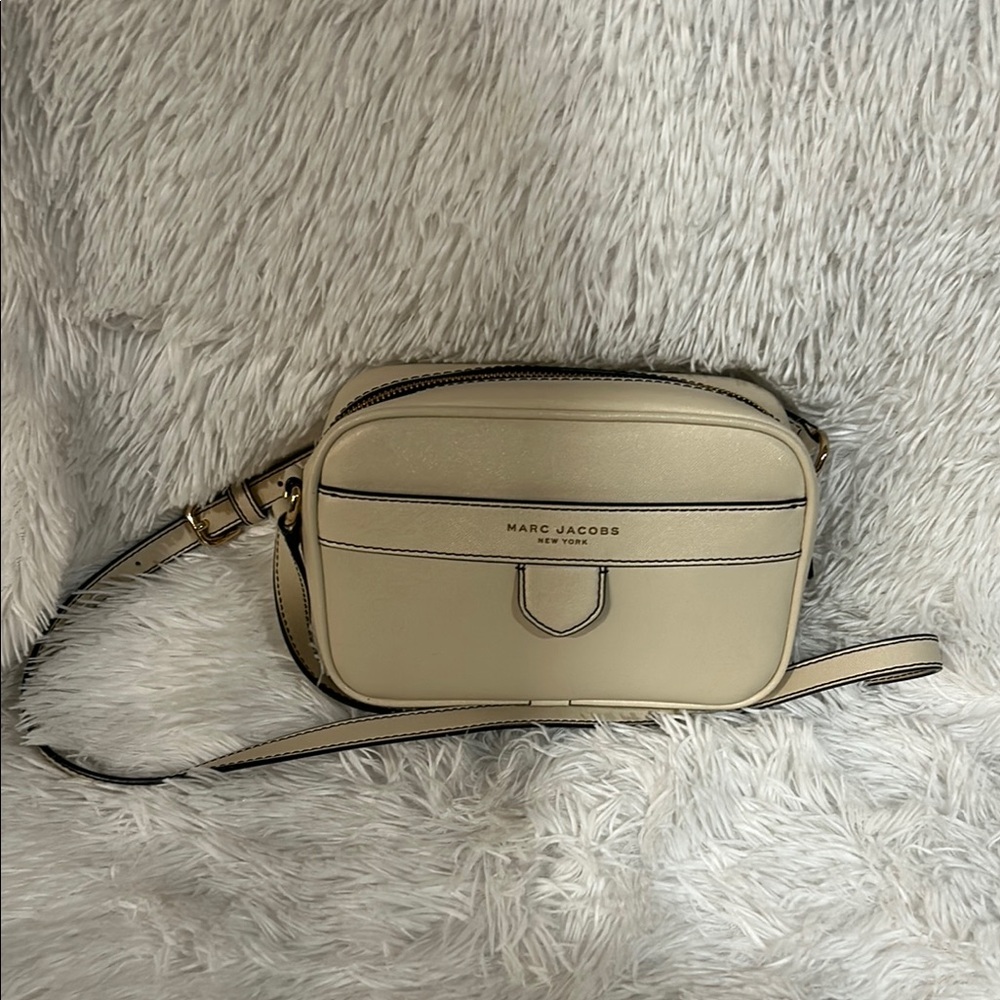 Marc Jacobs Liaison Beige Crossbody Bag